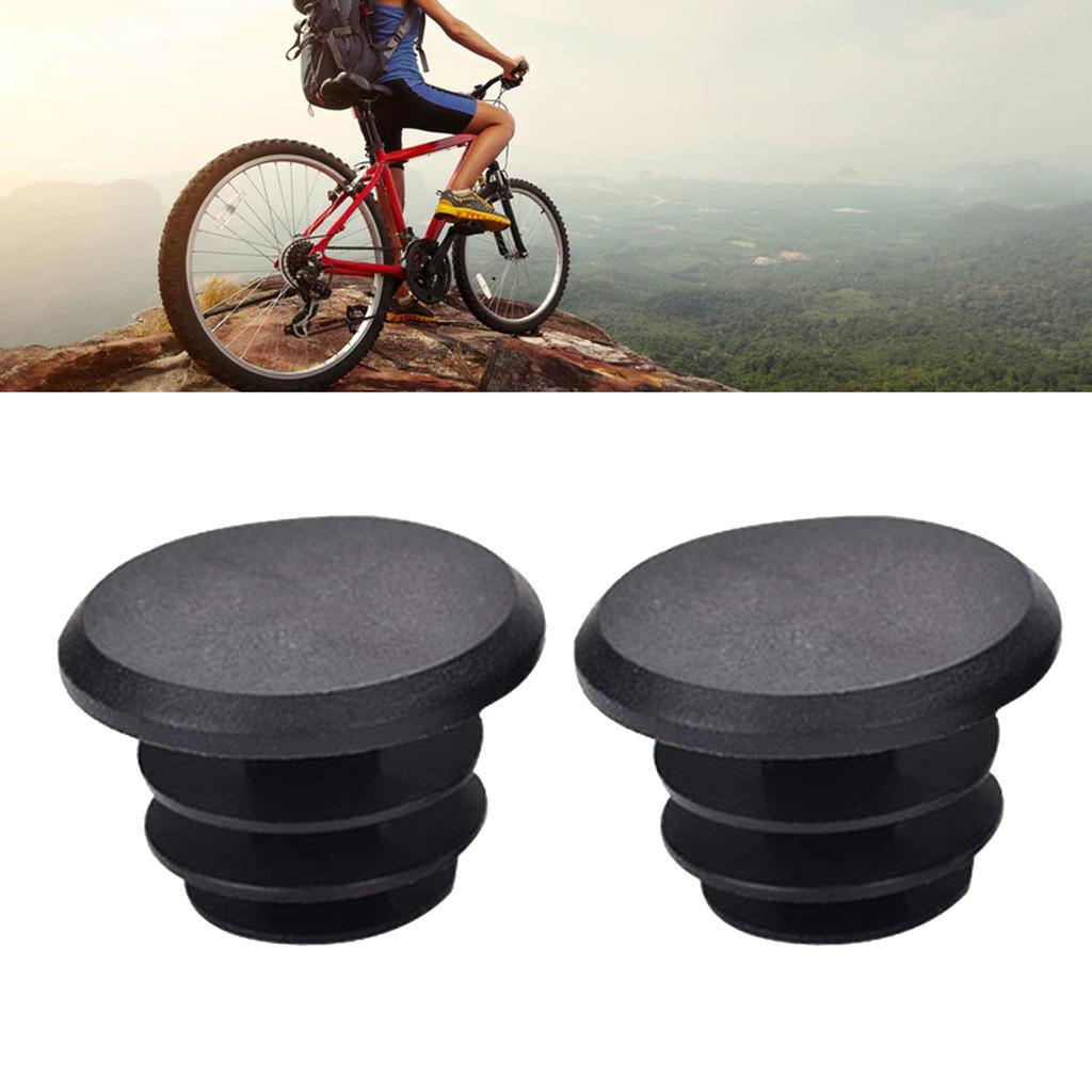 2 шт. Заглушки для руля горного велосипеда, концы, нескользящие, износостойкие, из пластиковой смолы, для шоссейного велоспорта