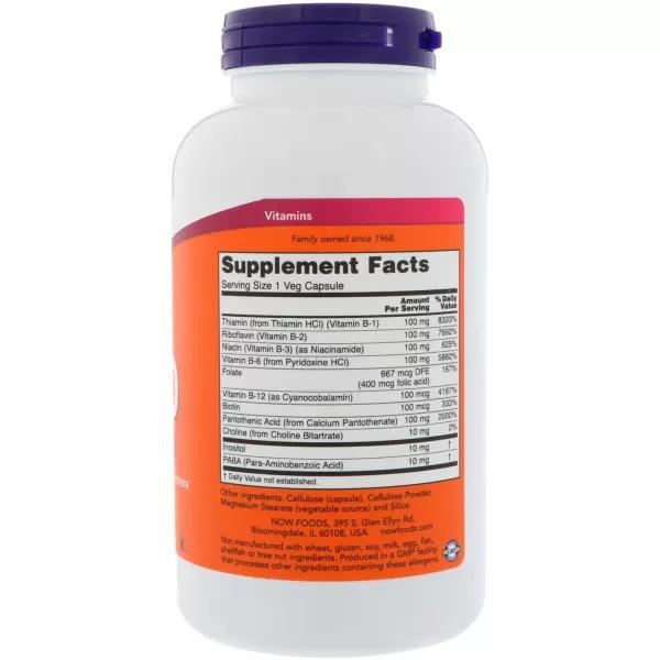 Now Foods Vitamin B-100 B-Complex