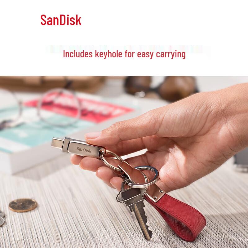 SanDisk Ultra Dual Drive Luxe USB-C Flash Drive