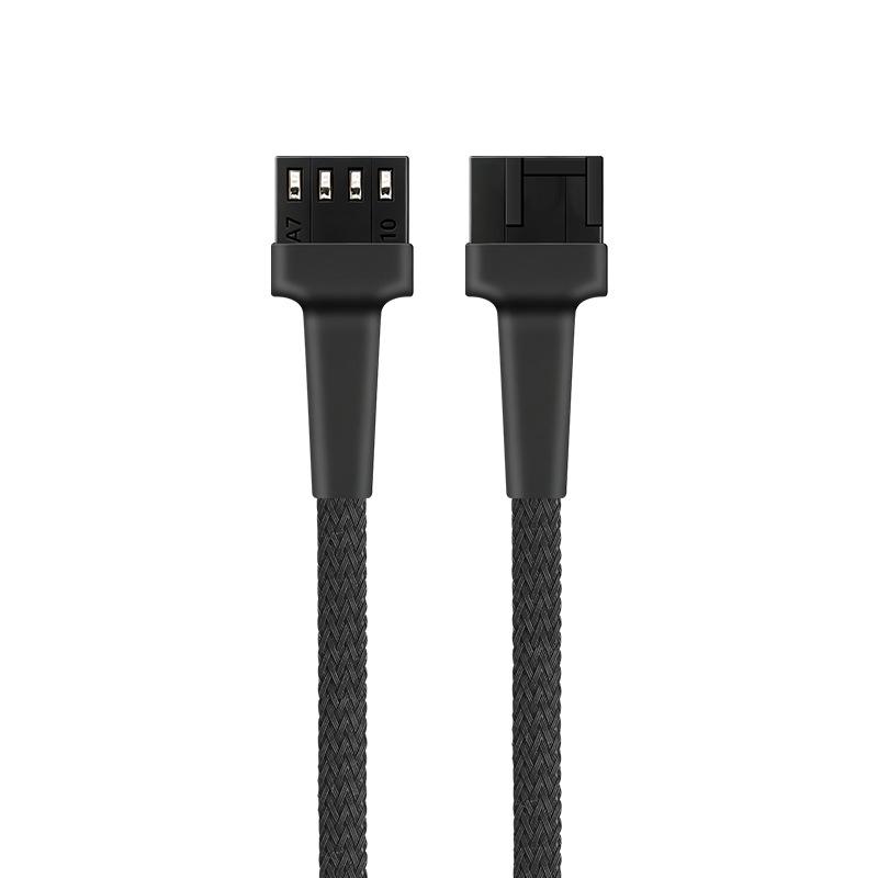 4-Pin CPU Fan Extension Cable with Heatsink Adapter for Motherboard