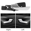 Left / Right Side Front Interior Door Handle Chrome Car Internal Handle For Alfa Romeo Giulietta 2012-2018 156092167 156092165