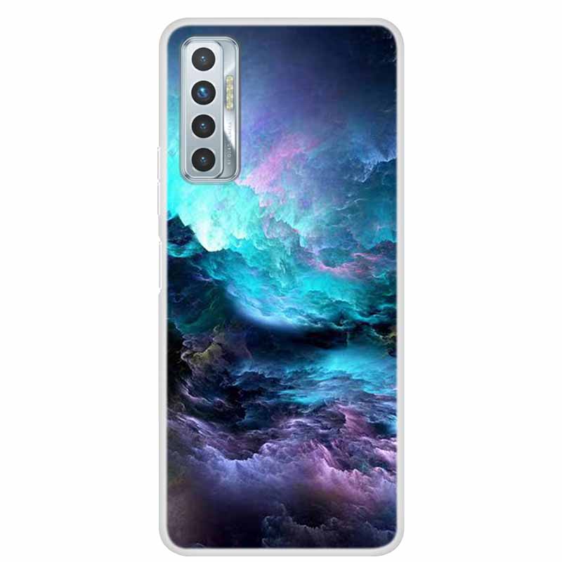 Чехол для Tecno Camon 17P Роскошный Силиконовый ТПУ Мягкий Чехол для Телефона Для Tecno Camon 17 CG7 CG6 1 7 Чехол Ударопрочный Мультяшный Funda