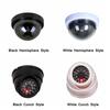 Warning Security Dome Surveillance Flashing LED Light Fake Monitor Dummy Camera CCTV