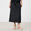 Shopping Mall Style High Waist Slimming Jacquard Skirt for Women, Versatile Commuting Straight Tube Mid Length Skirt for Summer 2026