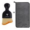 LDEPG1 Microfiber Cleaning Soft Cloth Car Washing Cleaning Tool Air Conditioner Outlet Cleaning Soft Brush For Tesla Model 3 Y S X 2025