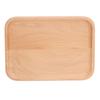 Wooden Rectangular Serving Tray Dinner Drink Food Snack Saucer Platter for Home Restaurants