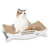 SHIROHA Cat Cat High Reinforced Long Claw Catnip Clean White Color Scratcher, Bed, Плотность, Картон, Прочный, Долговечный, Точилка, В комплекте,