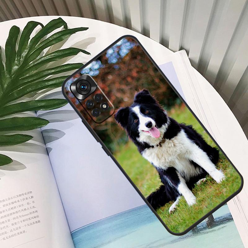 Border Collie Dog Funda For Xiaomi Redmi Note 14 13 10 11 12 15 Pro Plus Case For Redmi 15C 14C 10C 12C 13C 15