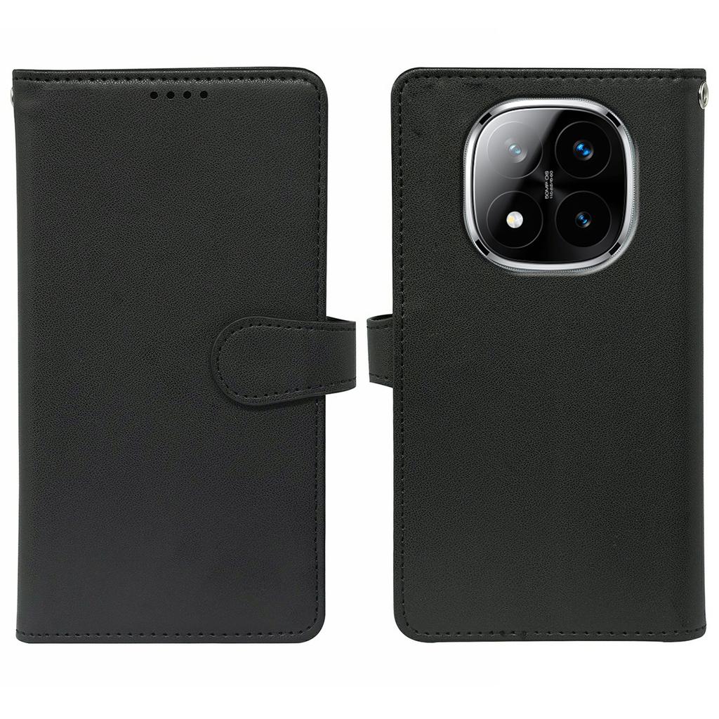 For Xiaomi Redmi Note 14 Pro+ 5G Case with 9 Card Slots PU Leather Stand Phone Cover