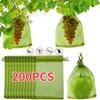 1-200 шт. Защитные мешки для винограда и фруктов, мешки для выращивания растений, сетка для защиты от птиц, мешки для овощей и клубники, садовые инструменты