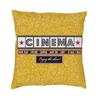 Gold Movie Theater Cinema Cushion Cover 45x45 Cm Classic Production Film Letters Throw Pillow Cases Home Decoration Pillowcase