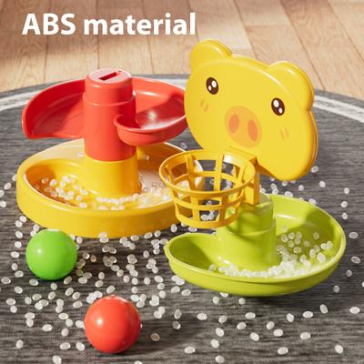 Детская башня с шариками 2/3/5/7/9 уровней, мультяшная свинка, трек для запуска мраморных шариков, игрушка для малышей, мальчиков и девочек, развивающая игрушка-горка с катящимися шариками