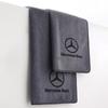 CRX1 Car Microfiber Cleaning Towel Drying Cloth Towel Car Washing Tools For Mercedes Benz W210 W164 W203 W205 W251 CLK GLA ML Sticker