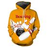 3D Printing Bowling Hoodie For Men Cool Fashion Long Sleeve Hoodies Outdoor Sports Pullover Sweatshirt Tops Kids Autumn Coat