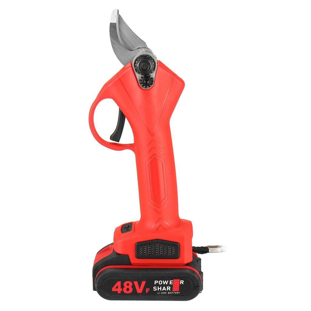 48 В Беспроводные Электрические Аккумуляторные Ножницы Секатор Инструмент для Дерева Сада Обрезки Ветвей Инструменты для Обрезки с 2 Литий-ионными Аккумуляторами