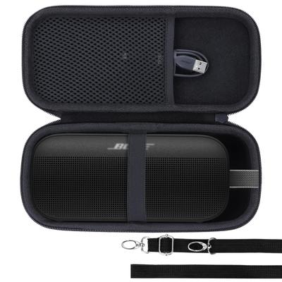Кейс Lebakort, совместимый с Bluetooth-колонкой BOSE SoundLink Flex (2-е поколение) / Портативная колонка SoundLink Flex (Черный чехол)