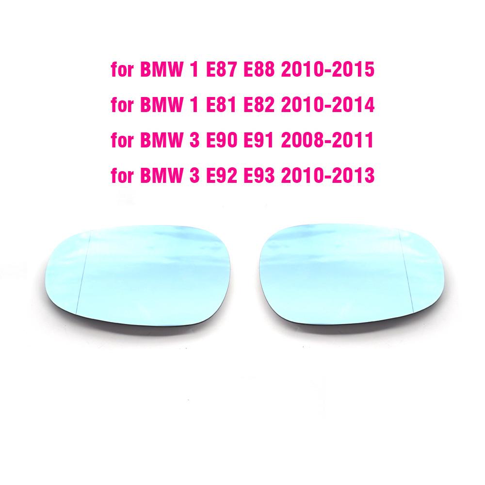 Левое Правое Широкоугольное Зеркальное Стекло с Подогревом Для BMW 3 Серии E91 E90 E92 E93 LCI Седан Фейслифт 318d 320d 320i E80 E81 E87