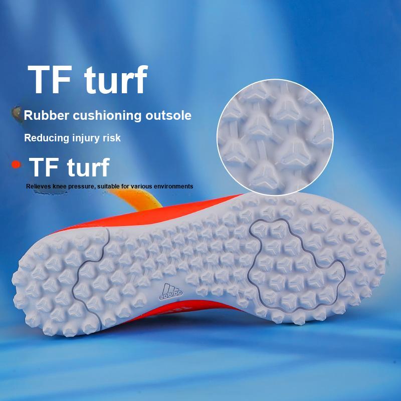 Adidas X Crazyfast Club H&L TF J Удобные Нескользящие Прочные Низкие Футбольные Бутсы Детские Футбольные Бутсы Оранжевый IF0715