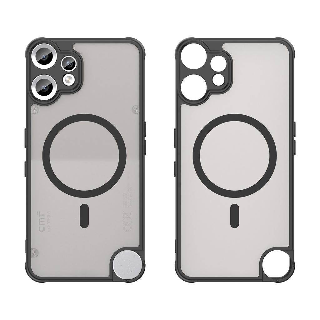 Чехол для Nothing CMF Phone 2 Pro, совместимый с MagSafe, противоударный, из ПК+ТПУ