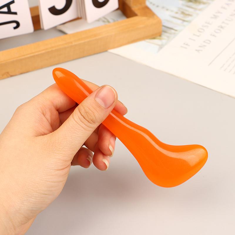 Массажная доска Гуаша, скребок, инструмент для массажа лица, массажер для глаз, массажная палочка для лица, акупунктурные точки на меридианах ног