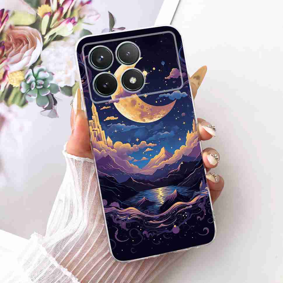 Мультяшный дизайн Для Redmi K70 5G 23113RKC6C Чехол Роскошная Мода Силиконовая Оболочка Для Redmi k70 K70 Pro 23117RK66C ТПУ Задняя Крышка