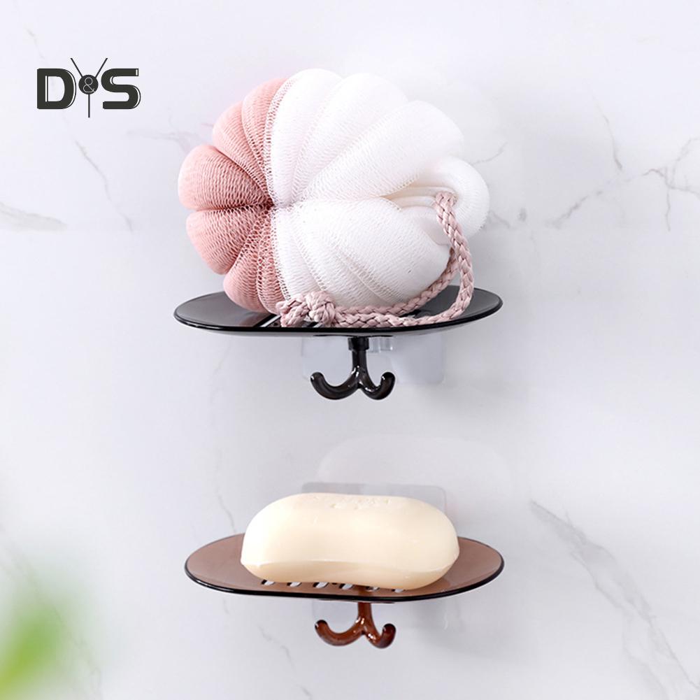 Дикий колокольчик для ванной комнаты, настенное крепление без гвоздей, держатель для мыла, контейнер, полка, крючок для губки