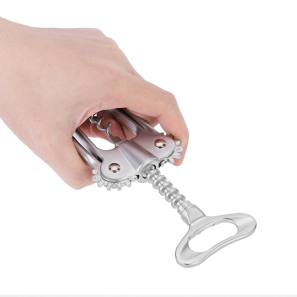 Многофункциональный цинковый сплав Открывалка для бутылок красного вина и пива Штопор Пробка Извлекатель Удалитель Домашний барный инструмент