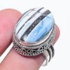 Natural Owhyee Opal Gemstone 925 Sterling Silver Jewelry Ring Size 9 G5s57