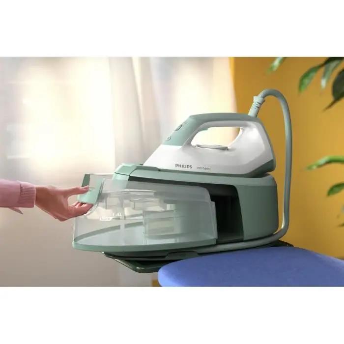 Steam generator - PHILIPS - PSG3010/70 - 3000 series - 6 bars - 1.4L - Green