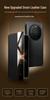 Магнитный кожаный флип-кейс Huawei Mate 80 Pro Max со Smart Sleep RS Защитой