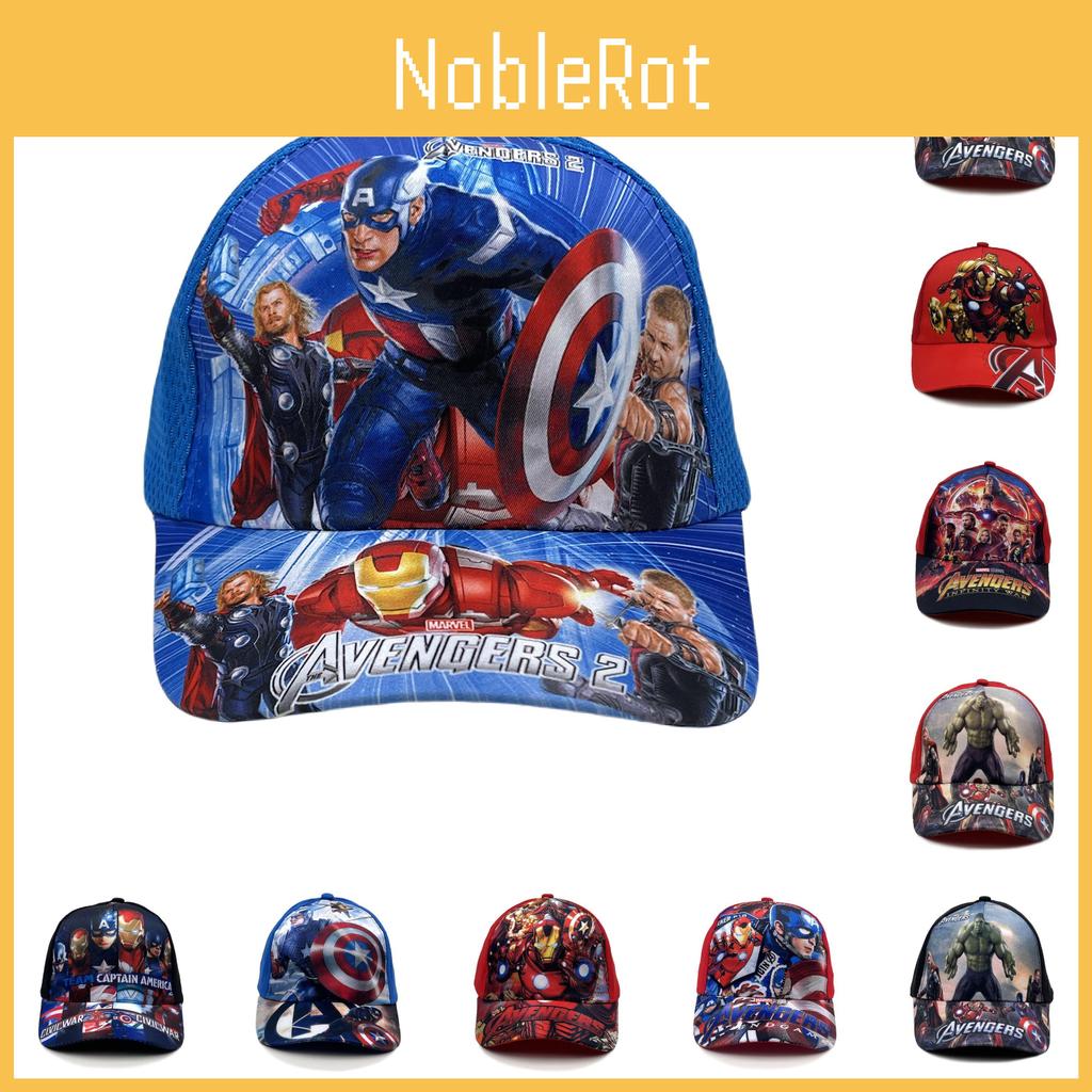 Детская бейсболка «Мстители» с солнцезащитной шляпой с УФ-защитой