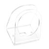 2 in 1 Desktop Stand Acrylic Transparent Save Space Wall Mounted Stand for Speaker