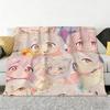 Anime O-Onimai Throw Soft Cozy Flannel Throw Blanket for Sofa Bedroom and More