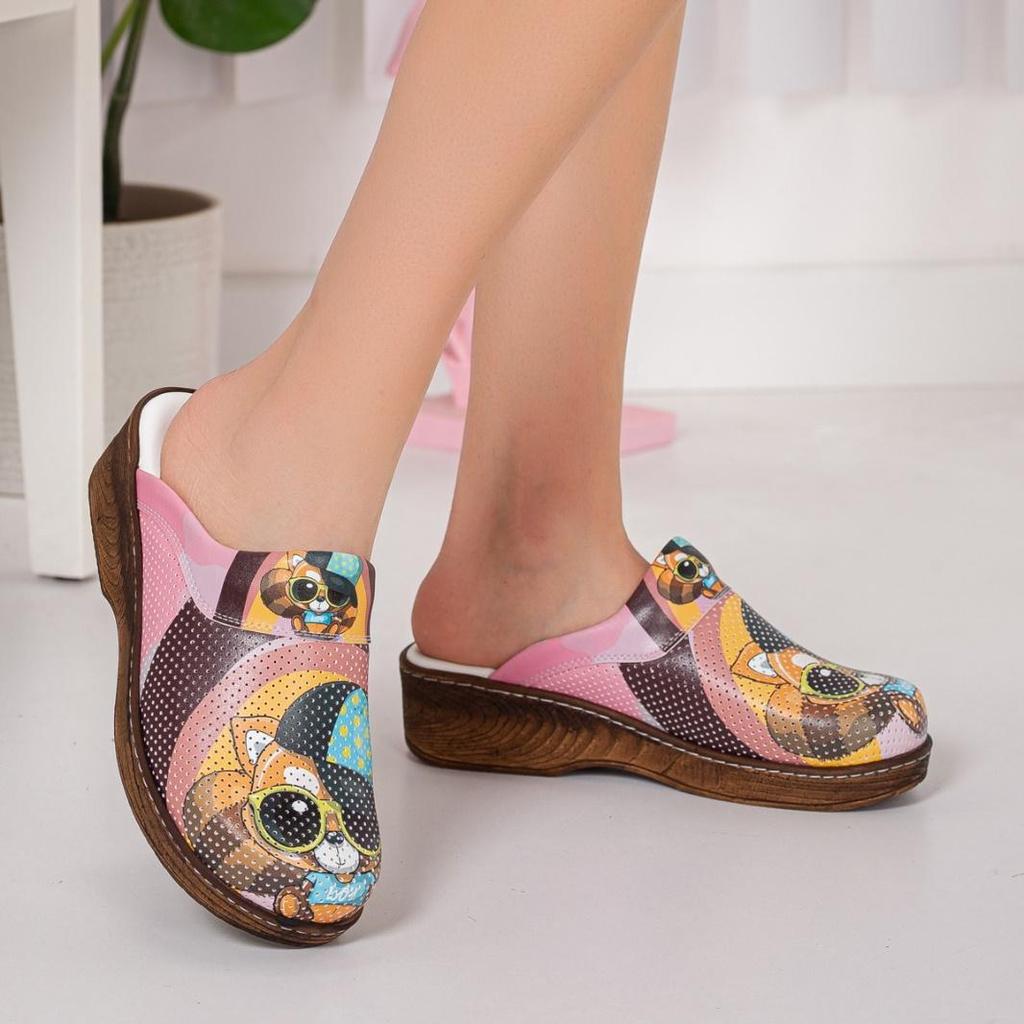 Ортопедические женские медицинские сабо — противоскользящие, удобные