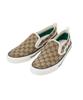 Gucci 1977 Tennis Size 643489 Shoes, Men's, Beige/Ebony, 27.5cm, (2HK30) [Used]
