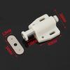 4Pcs Single Magnetic Pressure Push To Open Touch Latch Cabinet Cupboard Doors Wardrobes Bathroom Cupboard Catches Hardware