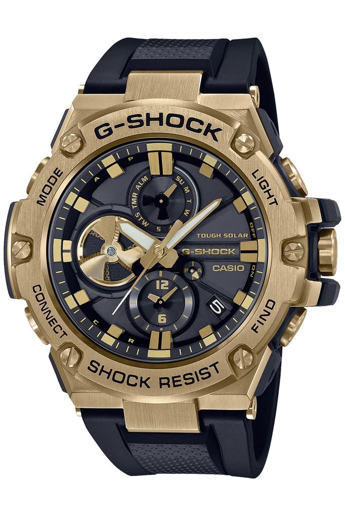 Bluetooth Solar Watch Black G-SHOCK [CASIO] G-STEEL GST-B100GB-1A9JF Men's