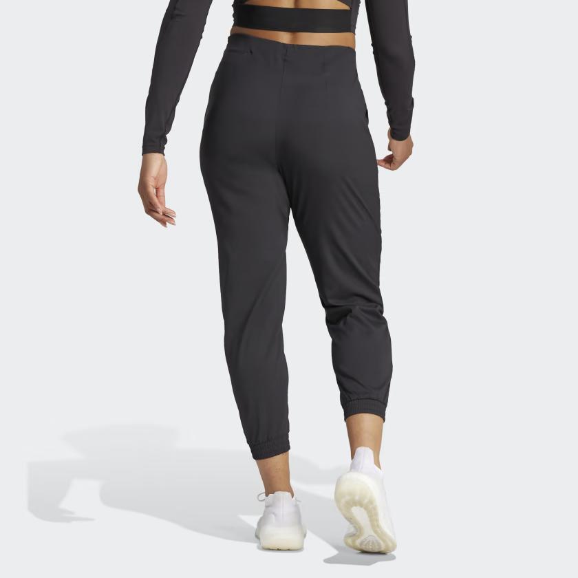 adidas Aeroready Train Essentials Минимальный брендинг тканые брюки женские плавки черные IJ5923