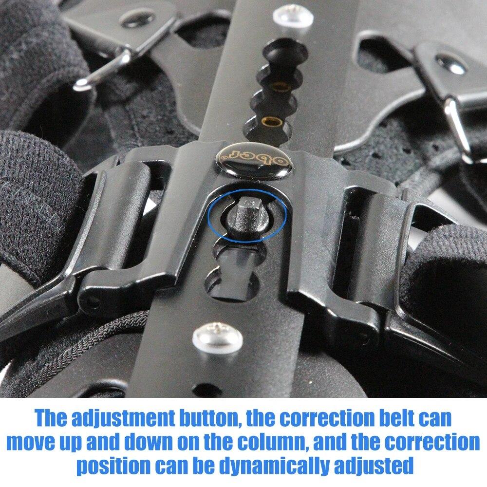 Tcare Регулируемый Корректор осанки при сколиозе Вспомогательный ортез позвоночника для послеоперационного восстановления спины унисекс для взрослых Здравоохранение