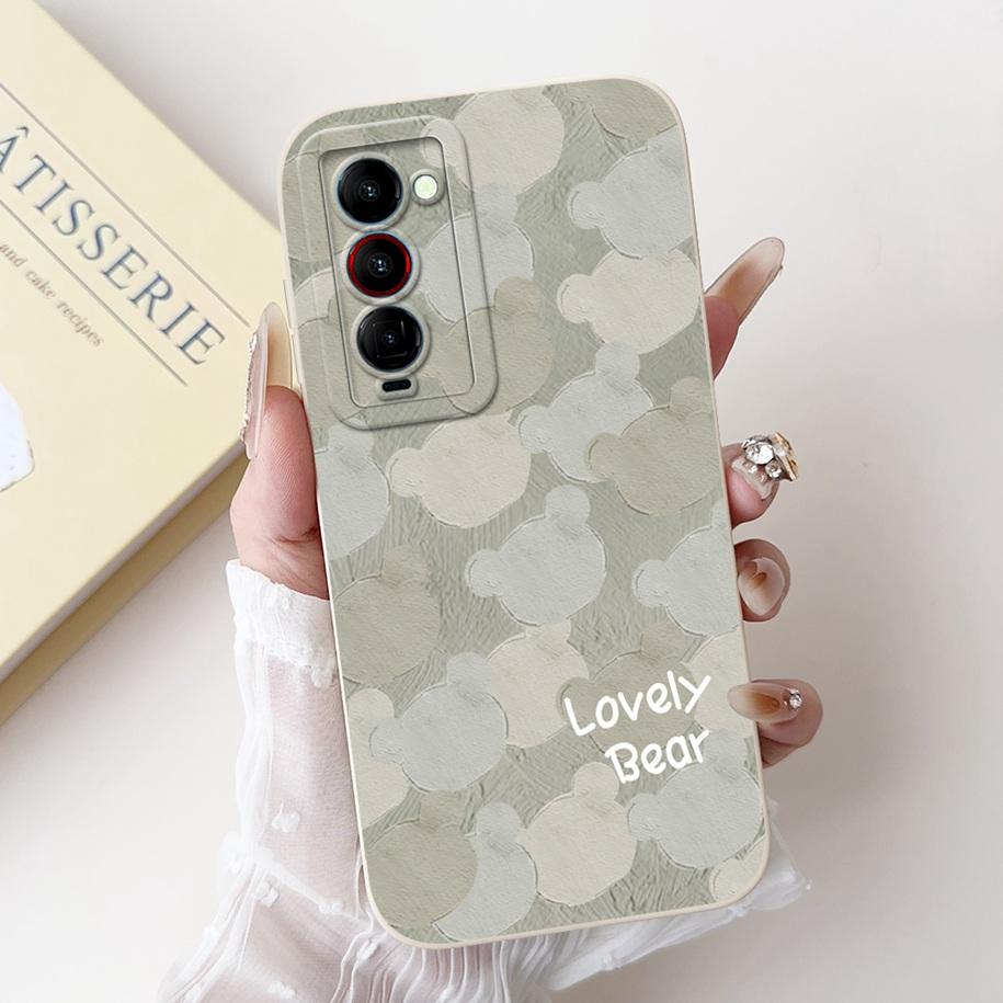 For Tecno Camon 18 Premier Case CH9 CH9n Shockproof Silicone Soft Bumper For Tecno Camon 18 P 18P 18i Camon18 Flower Phone Cover