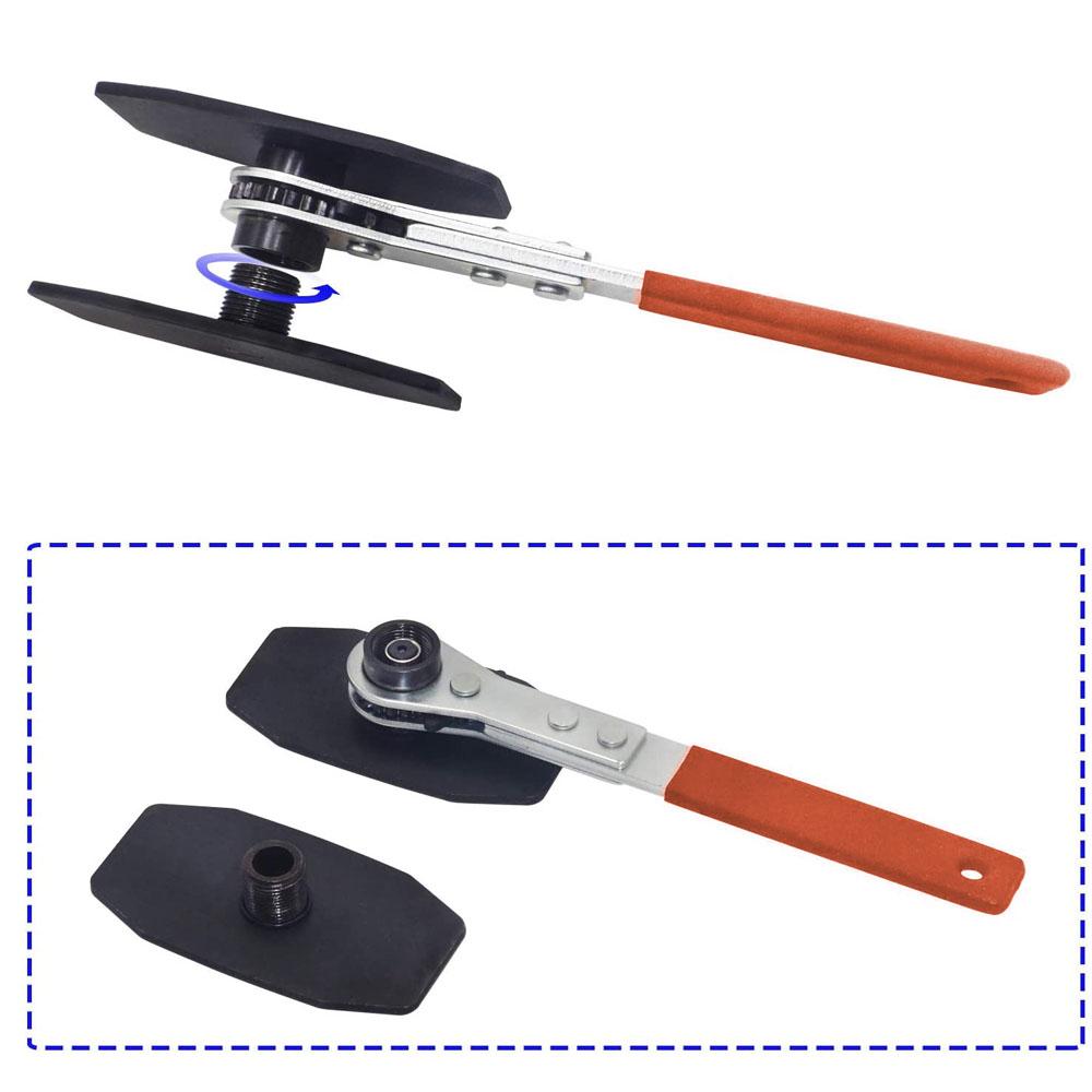 Автомобильный храповой суппорт пресс-инструмент для сжатия храповой механизм поворотный гаечный ключ пресс-наборы для ремонта дисков с разделительной накладкой Twin Quad