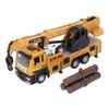 Kids Crane Truck Micro Crane Truck Arm Crane Toy Truck Alloy Material Friction Dynamic Design Toy Truck Arm Crane Truck Model Construction Vehicle Set