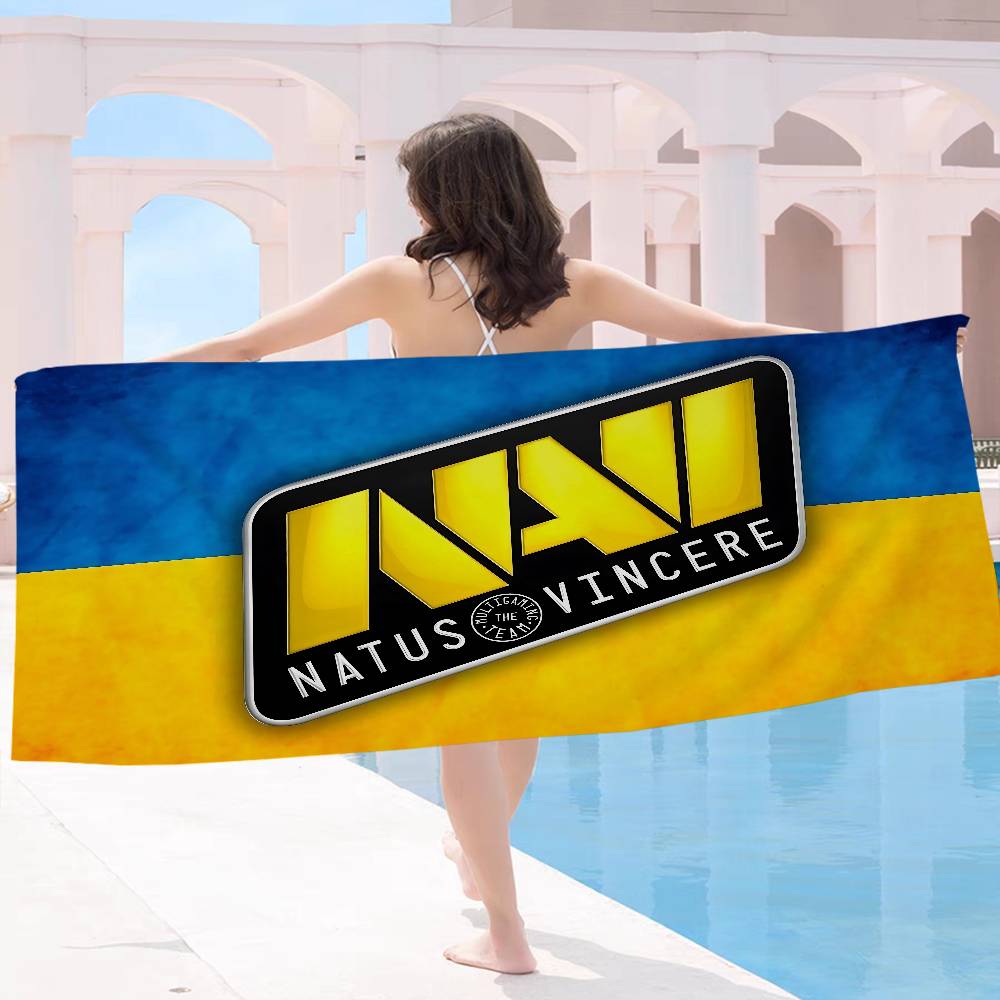 Navi Natus Vincere Микрофибровое пляжное полотенце Впитывающее Быстросохнущее Мягкое для йоги плавания курорта альпинизма