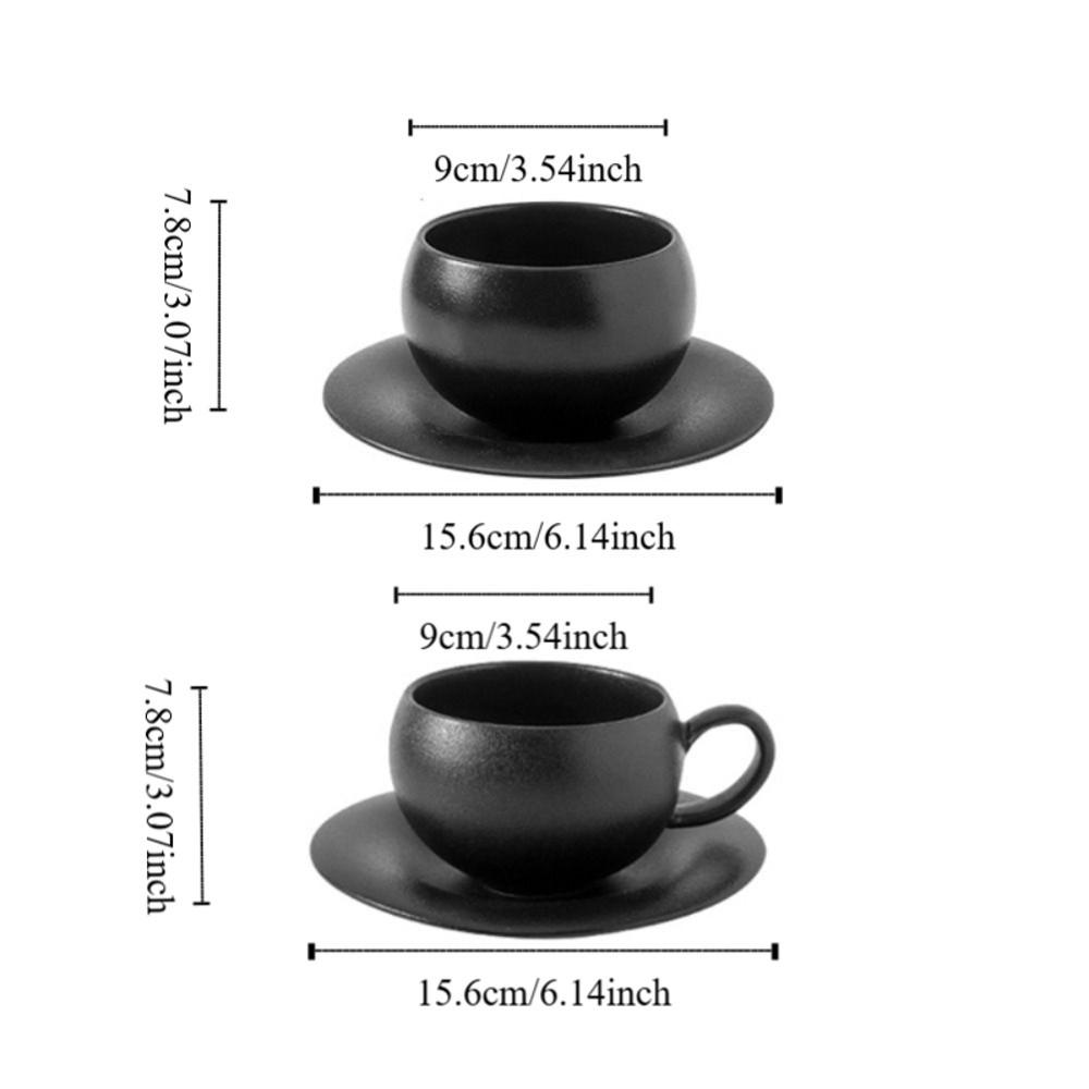 300ml Coffee Cup Set Japanese-style Tea Cup Creative Milk Cup  Cappuccino