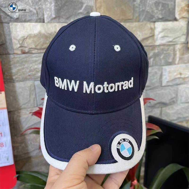 UZIS8 High-quality Embroidered Baseball Cap Outdoor Racing Sports Sun Hat Racing Memorial Cap For BMW Emblem Leather Car Decal Sticker