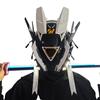 Jaupto Punk Mask Cosplay For Men, Triangle Light Mask Cosplay Halloween Fit Party Music Festival Accessories