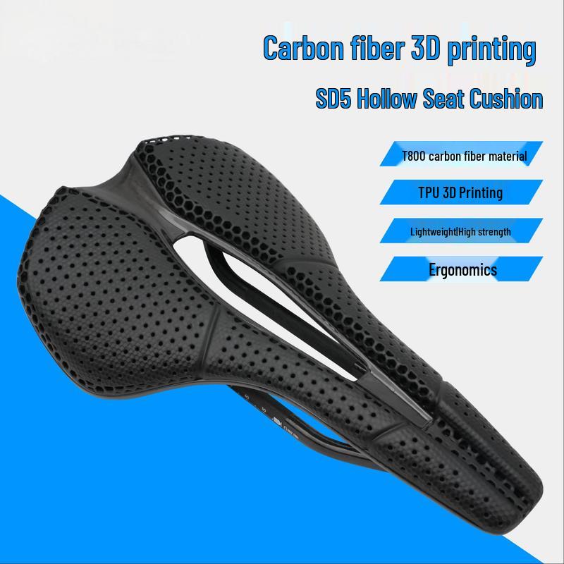 Lishi Carbon Fiber 3D Printed Bicycle Saddle