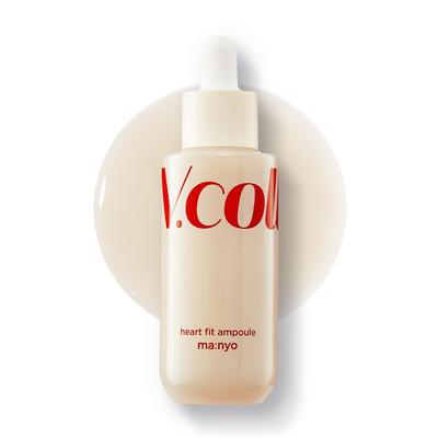 Manyo Factory V-Collagen Heart Fit Ampoule 50мл | Укрепляющая и подтягивающая сыворотка для повышения эластичности