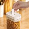 Герметичный пластиковый ящик для хранения продуктов, сушеные банки для хлопьев, конфет с крышкой, контейнеры для хранения в холодильнике, предметы домашнего обихода, кухонный органайзер
