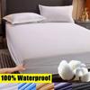 Наматрасник для кровати с глубоким карманом, водонепроницаемая защитная накладка для матраса, простыня, разделенное водяное постельное белье с эластичной резинкой, 8 цветов